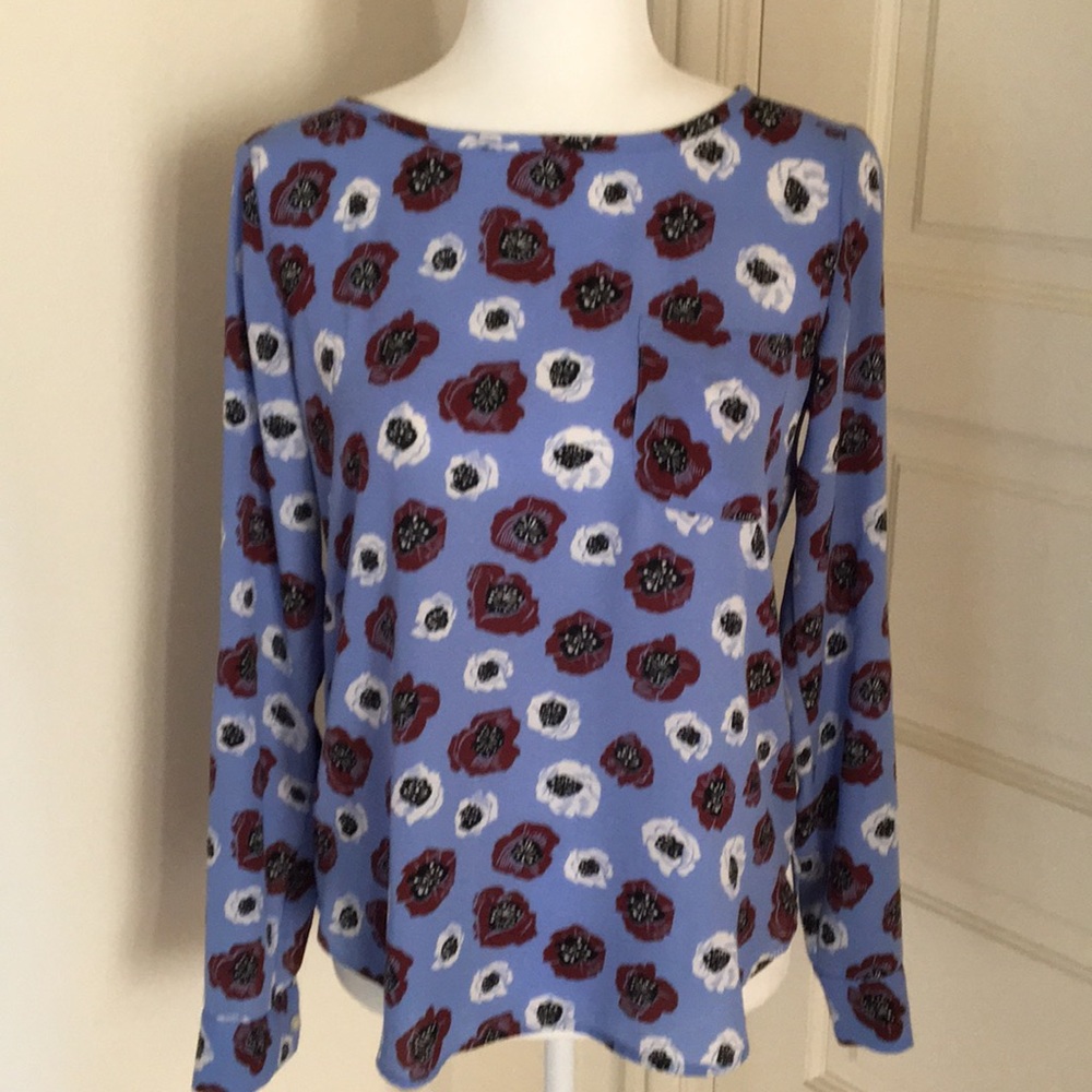 Loft Long Sleeve Blouse. (XS)